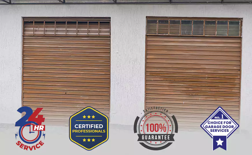 Residential Wood Roll Up Garage Doors in Kendall, FL