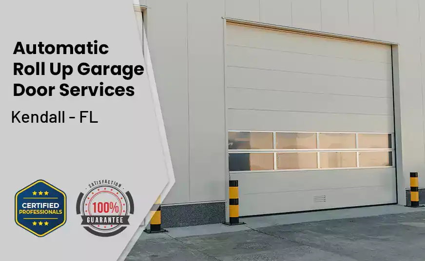 Automatic Roll Up Garage Door Kendall - FL