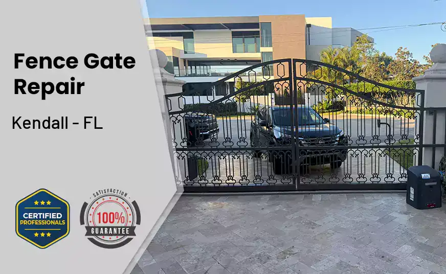 Fence Gate Repair Kendall - FL