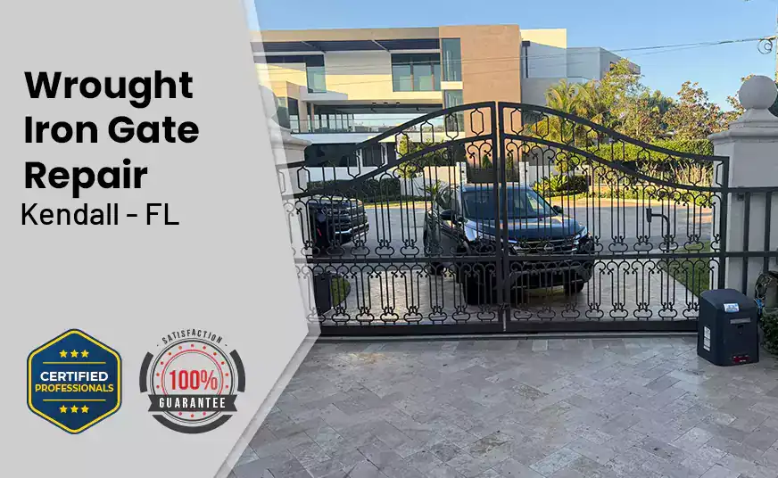 Wrought Iron Gate Repair Kendall - FL